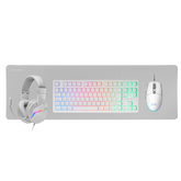 Kit Combo Pack Mcprgb3 Blanco Mars Gaming